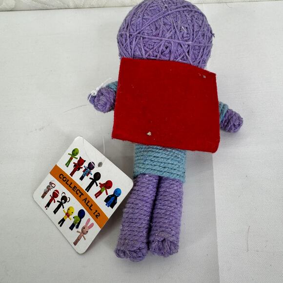 5 for $25| Parkway Toys 2011 String Dolls 8" Purple Back to School NWT - Picture 5 of 5